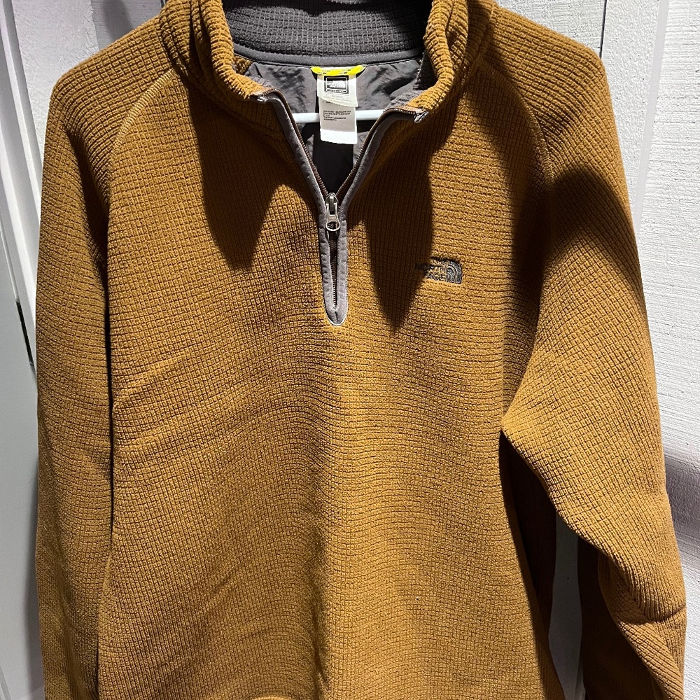 The North Face quarter zip fleece